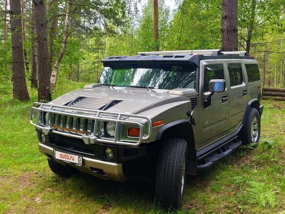 2003 Hummer H2 I, серый, 3990000 рублей - вид 3
