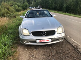 2000 Mercedes-Benz SLK-Класс 320 I (R170) Рестайлинг, серебристый, 1200000 рублей, вид 3