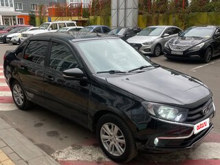 2020 Lada (ВАЗ) Granta I Рестайлинг, чёрный, 550000 рублей, вид 4
