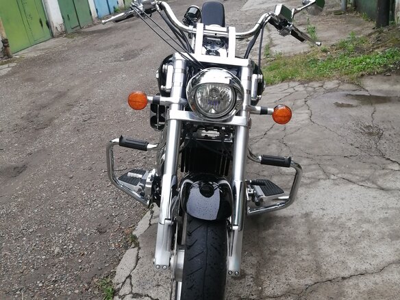 2001 Honda VTX 1800, чёрный, 850000 рублей - вид 4