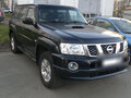 2007 Nissan Patrol V (Y61) Рестайлинг, чёрный