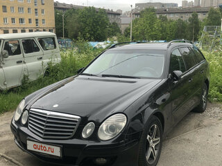 2007 Mercedes-Benz E-Класс 200 III (W211, S211) Рестайлинг, чёрный, 950000 рублей, вид 1