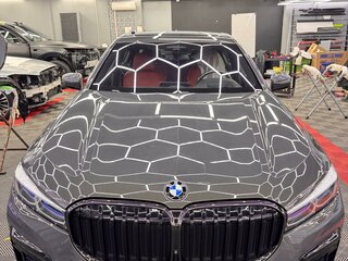 2020 BMW 7 серии 740d xDrive VI (G11/G12) Рестайлинг, серый, 6000000 рублей, вид 5