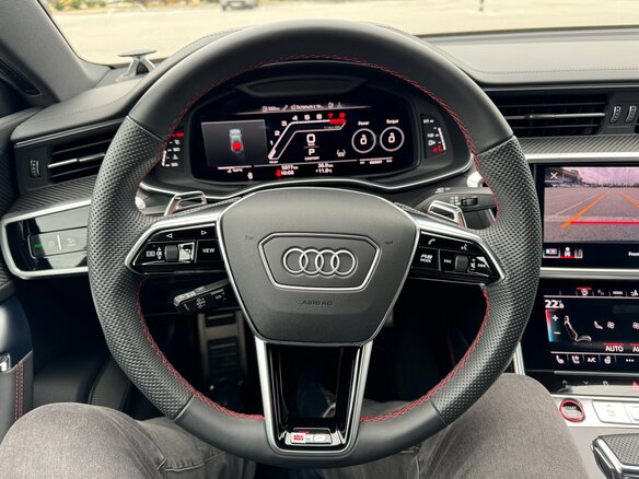 2020 Audi RS 7 II (4K), чёрный, 13400000 рублей - вид 11