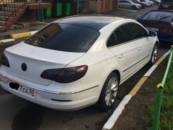 2011 Volkswagen Passat CC I, белый - вид 2