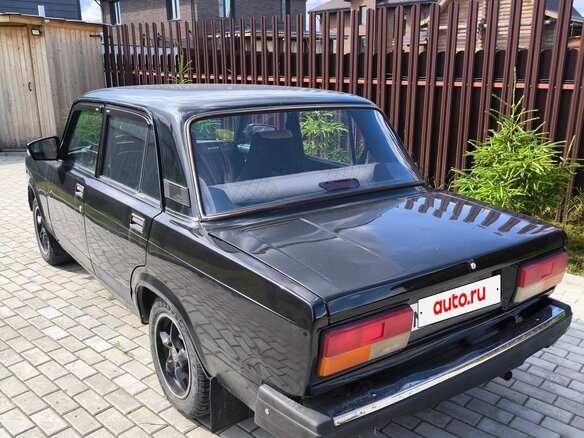 2010 Lada (ВАЗ) 2107, чёрный, 450000 рублей - вид 4