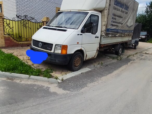 2000 Volkswagen LT, белый, 830000 рублей - вид 5