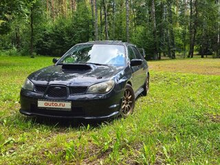 2006 Subaru Impreza WRX II Рестайлинг 2, чёрный, 1550000 рублей, вид 1
