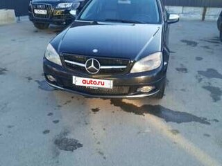 2007 Mercedes-Benz C-Класс 200 III (W204), чёрный, 1000000 рублей, вид 2