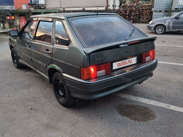 2011 Lada (ВАЗ) 2114, зелёный, 140000 рублей - вид 5