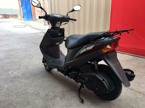 2008 Suzuki Address 125, чёрный, 140000 рублей - вид 15