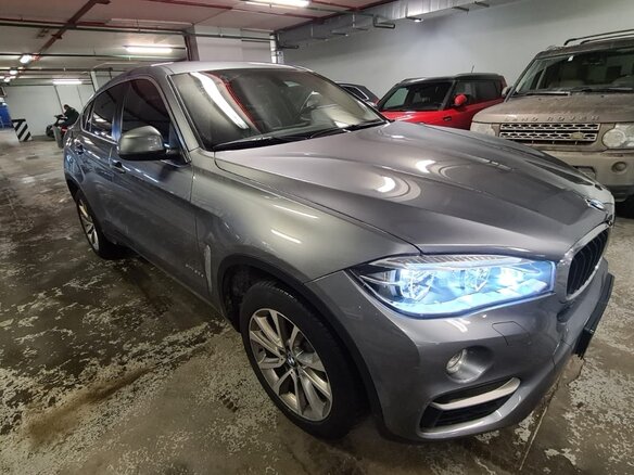 2017 BMW X6 30d II (F16), серый, 4900000 рублей - вид 7