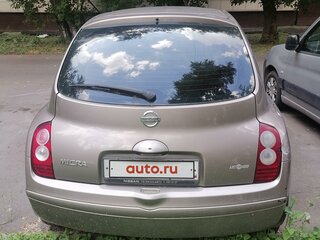 2007 Nissan Micra III (K12), бежевый, 550000 рублей, вид 5