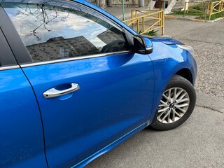 2017 Kia Rio IV, синий, 1100000 рублей, вид 4