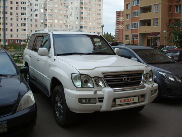 2004 Lexus LX 470 II Рестайлинг, белый - вид 7