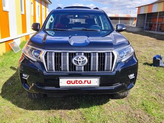 2019 Toyota Land Cruiser Prado 150 Series Рестайлинг 2, чёрный, 4200000 рублей, вид 2