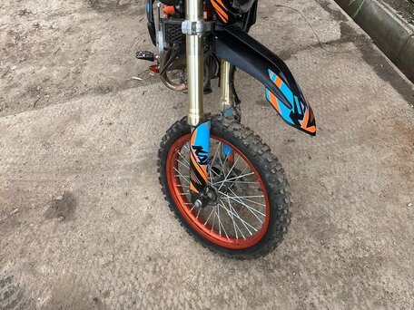 2024 Kayo Evolution YX140EM, синий, 75000 рублей, вид 1