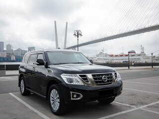2014 Nissan Patrol VI (Y62) Рестайлинг, чёрный, 2700000 рублей, вид 2