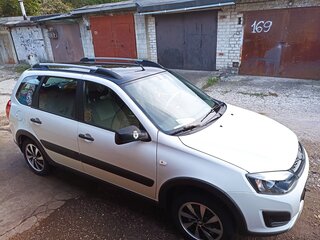 2018 Lada (ВАЗ) Kalina Cross II, белый, 800000 рублей, вид 3