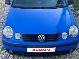 2002 Volkswagen Polo IV, синий, 365000 рублей, вид 1