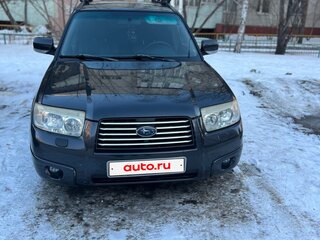 2007 Subaru Forester II Рестайлинг, чёрный, 840000 рублей, вид 1