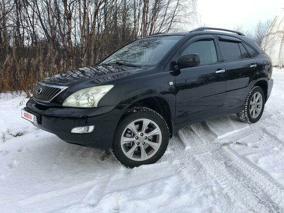 2008 Lexus RX 350 II Рестайлинг, чёрный, 1790000 рублей - вид 1