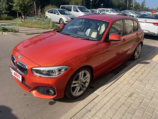 2015 BMW 1 серии 118i II (F20/F21) Рестайлинг, оранжевый, 1300000 рублей, вид 3