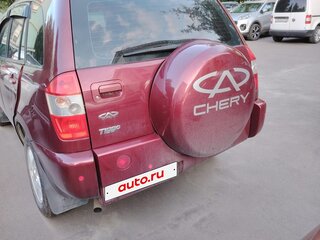 2007 Chery Tiggo (T11) I, красный, 400000 рублей, вид 2