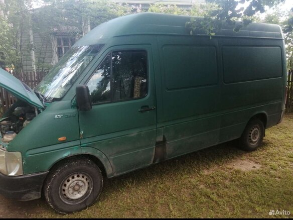 2001 Volkswagen LT, зелёный, 350000 рублей - вид 7