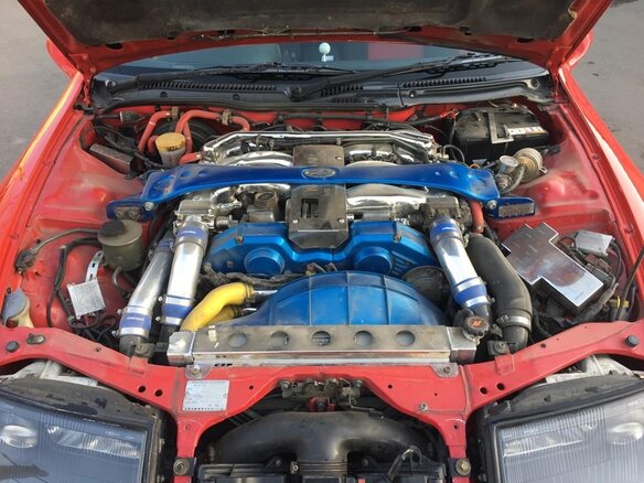 1995 Nissan Fairlady Z IV (Z32), красный - вид 6