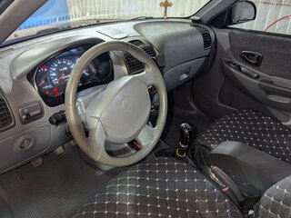 2008 Hyundai Accent ТагАЗ II, красный, 650000 рублей, вид 4