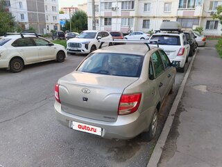 2012 Lada (ВАЗ) Granta I, серый, 330000 рублей, вид 4