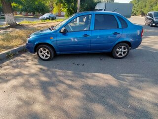 2006 Lada (ВАЗ) Kalina I, синий, 300000 рублей, вид 3