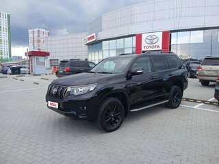 2020 Toyota Land Cruiser Prado 150 Series Рестайлинг 3, чёрный, 6300000 рублей, вид 2