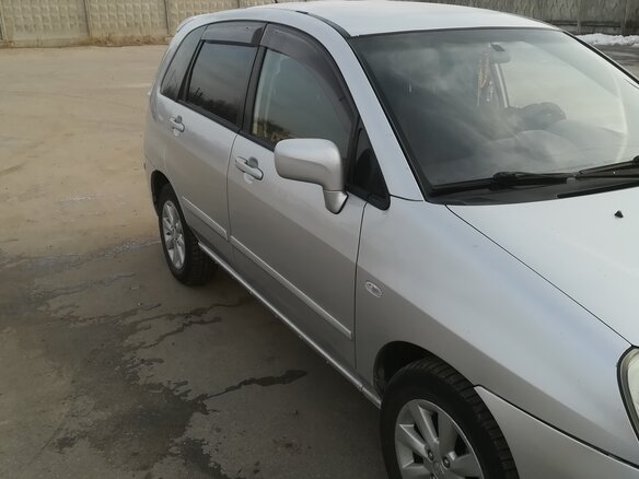2005 Suzuki Liana I Рестайлинг, серебристый, 310000 рублей - вид 6