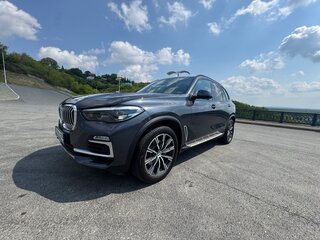 2019 BMW X5 30d IV (G05/G18), серый, 6300000 рублей, вид 4