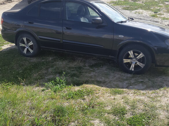 2005 Nissan Almera II (N16) Рестайлинг, чёрный, 160000 рублей - вид 3