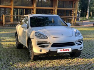 2012 Porsche Cayenne Diesel II (958), белый, 2500000 рублей, вид 4