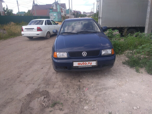 1997 Volkswagen Polo III, синий, 120000 рублей