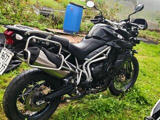 2011 Triumph Tiger 800, чёрный, 520000 рублей, вид 5