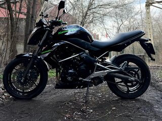 2011 Kawasaki ER-4N, чёрный, 370000 рублей, вид 3