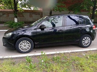 2010 Volkswagen Golf VI, чёрный, 820000 рублей, вид 4