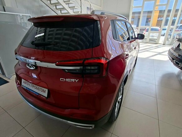 2021 Chery Tiggo 4 I Рестайлинг, красный, 1155000 рублей - вид 8