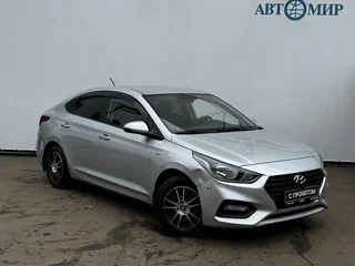2019 Hyundai Solaris II, серебристый, 1419000 рублей, вид 3
