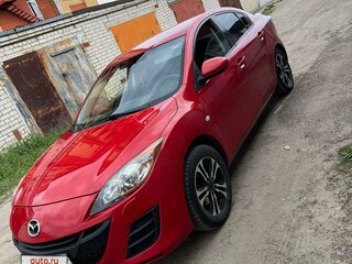 2009 Mazda 3 II (BL), красный, 650000 рублей, вид 1