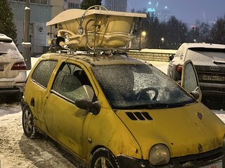 2001 Renault Twingo I, жёлтый, 155000 рублей, вид 1
