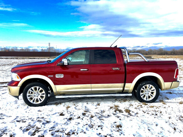 2012 Dodge RAM IV (DS/DJ), красный - вид 3