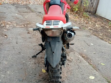 2018 Motoland XR250 Enduro, красный, 65000 рублей, вид 4
