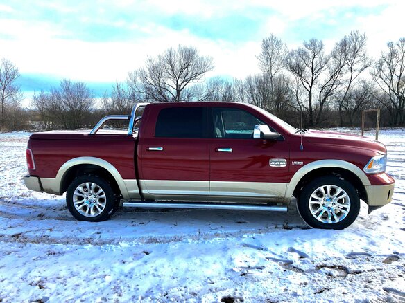 2012 Dodge RAM IV (DS/DJ), красный - вид 2
