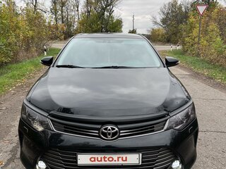 2017 Toyota Camry VII (XV50) Рестайлинг 2, чёрный, 2100000 рублей, вид 2